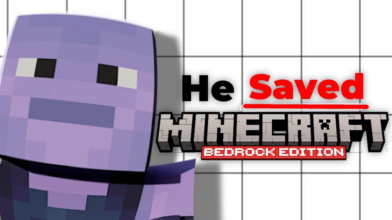 Как один ютубер спас Minecraft Bedrock Edition