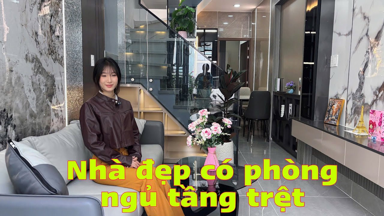 Nhà đẹp giá rẻ Nhà phố đẹp đường Thống Nhất có phòng ngủ tầng trệt đường thông 