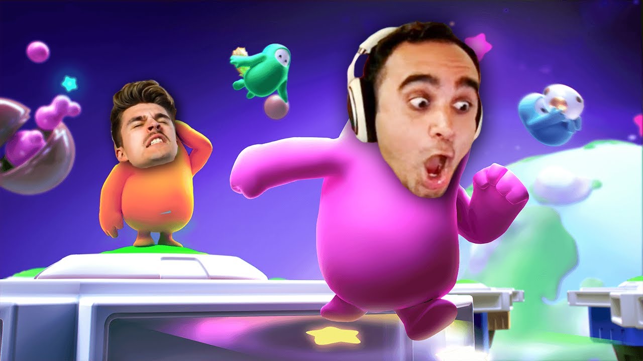Ludwig and Squeex Play Fall Guys