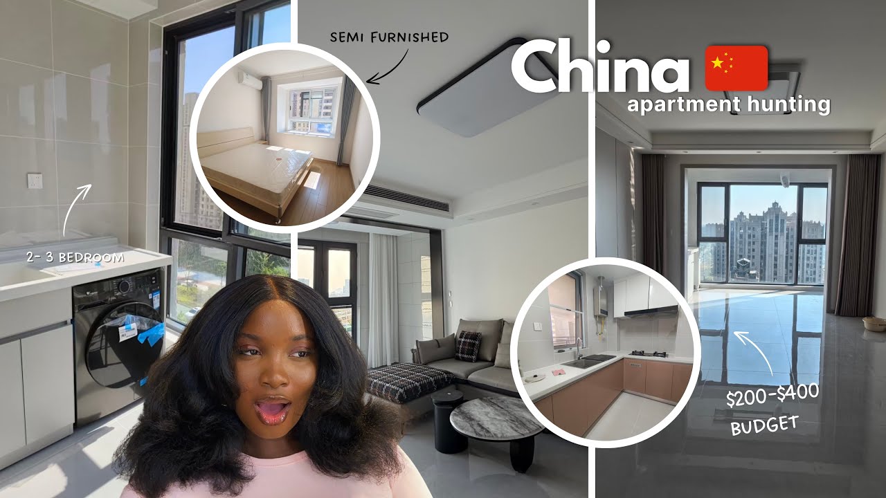 Apartment hunting in China 🇨🇳 | What $300 a month can get you | 3 bedroom apartment 