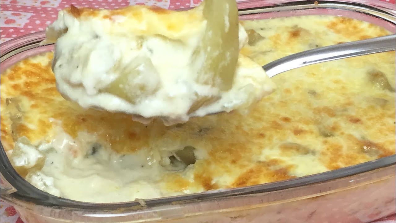 CHUCHU GRATINADO - Receitas da Josi