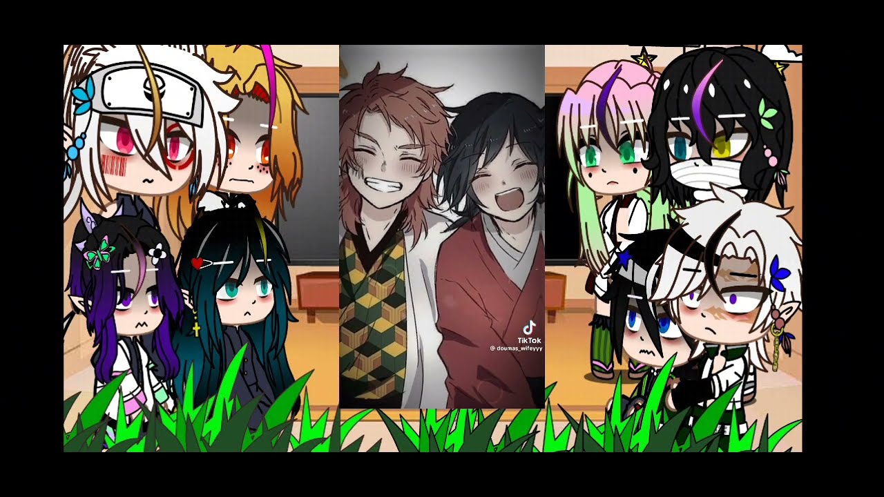 🌊HASHIRAS REACT A GIYUU TOMIOKA🌊. (Parte /2/???) Gachanox/ (SHIPS) ler descrição 👈