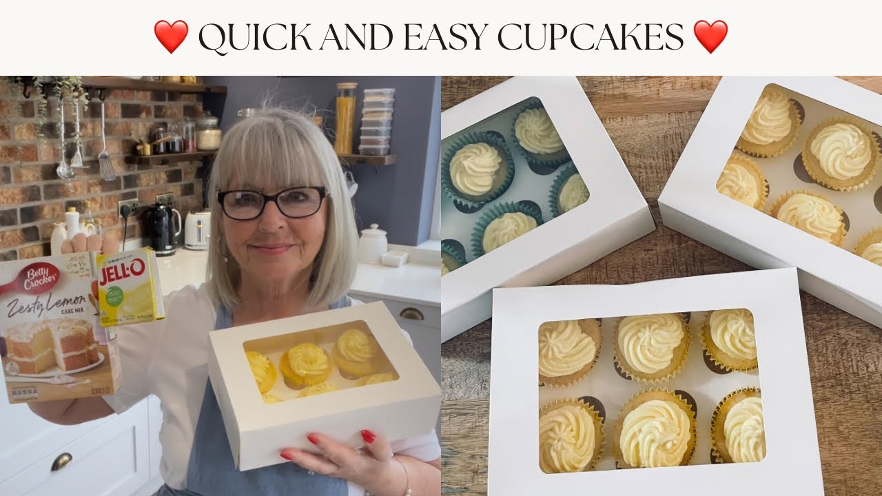 MAKING CUPCAKES THE EASY WAY ❤️ links below ⬇️