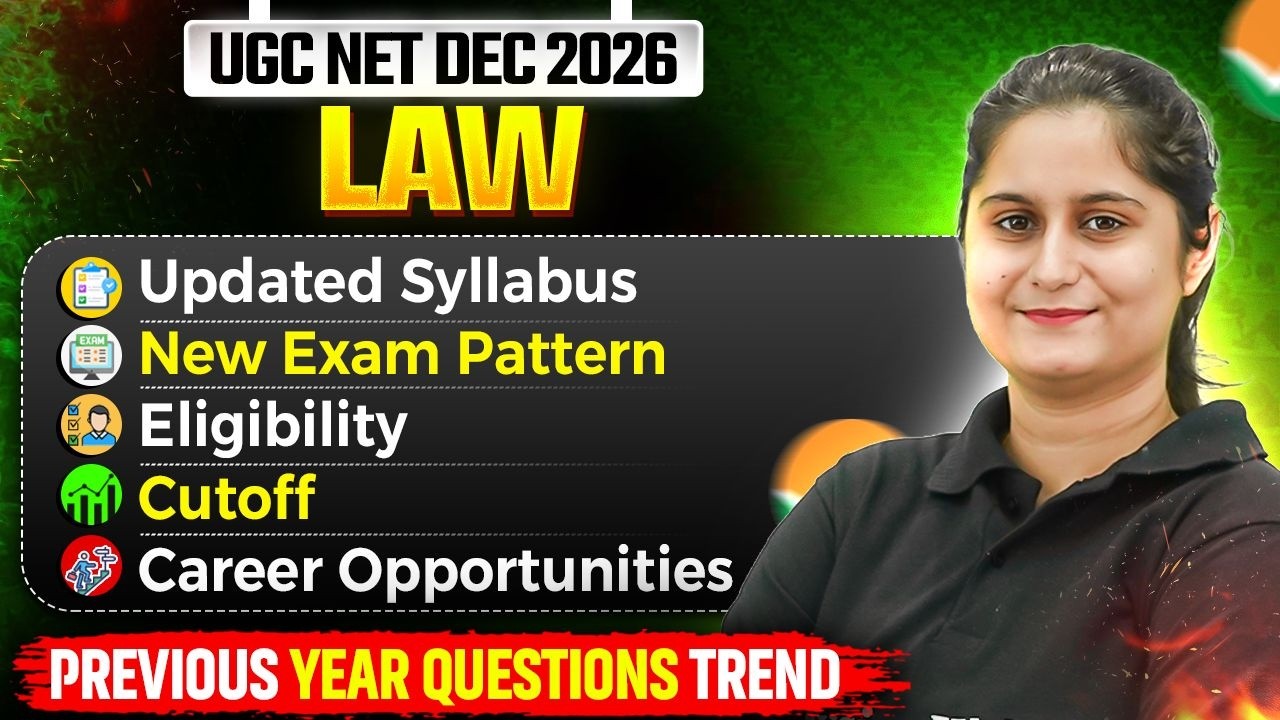 UGC NET Paper 2 Law Preparation | UGC NET Updated Law Exam Pattern & Syllabus | UGC NET Law