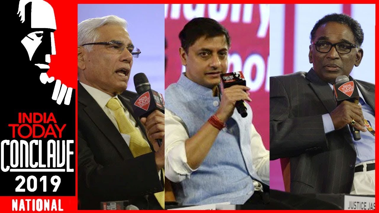 Institutions Under Assault?:Justice Chelameswar, Vinod Rai & Sanjeev Sanyal At IT Conclave 2019