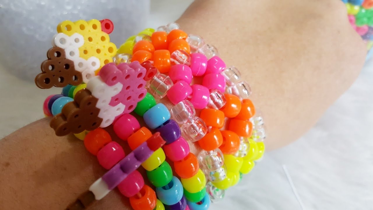 DIY X base kandi cuff tutorial, craft project,kandi tutorial