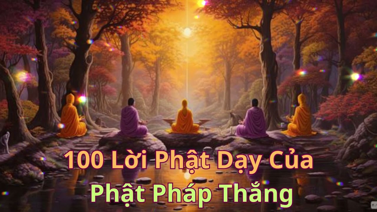 100 Lời Phật Dạy Của  Phật Pháp Thắng (Dharmottara Buddha)