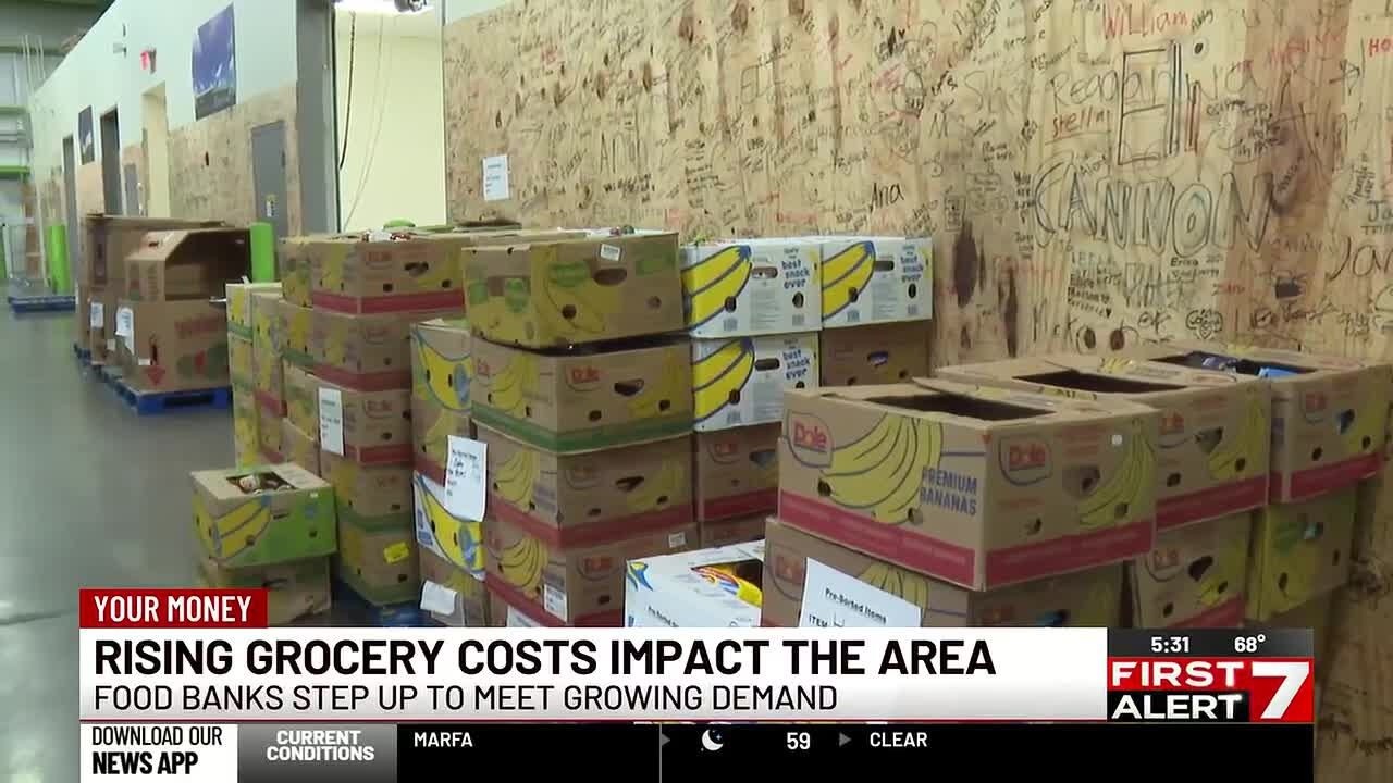 West Texas food pantries see record demand as grocery costs rise