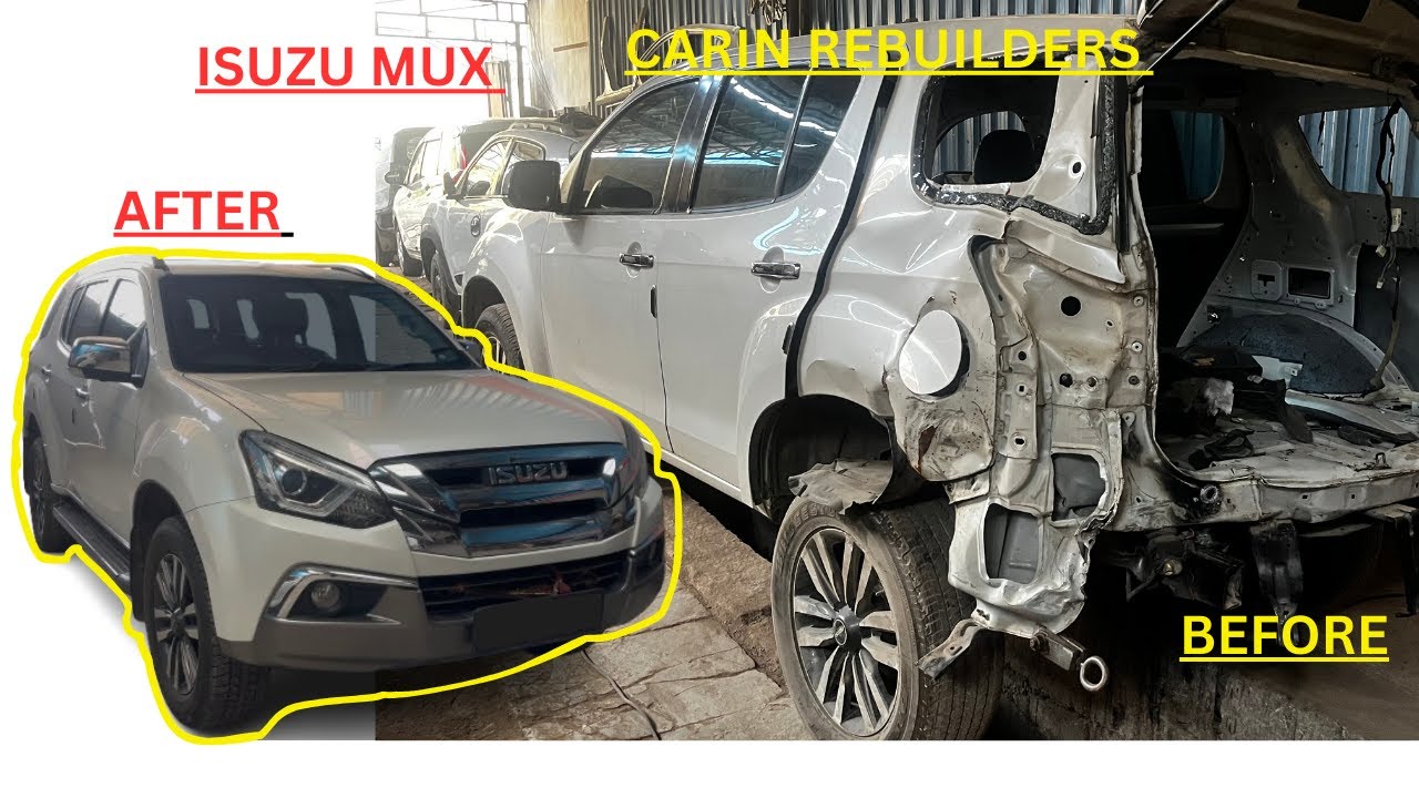 REBUILDED AN ISUZU-MUX 😱| ISUZU MUX | CARIN REBUILDERS