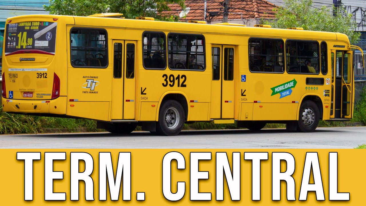 Terminal Central (Jundiaí/SP) - Movimentação de Ônibus #240