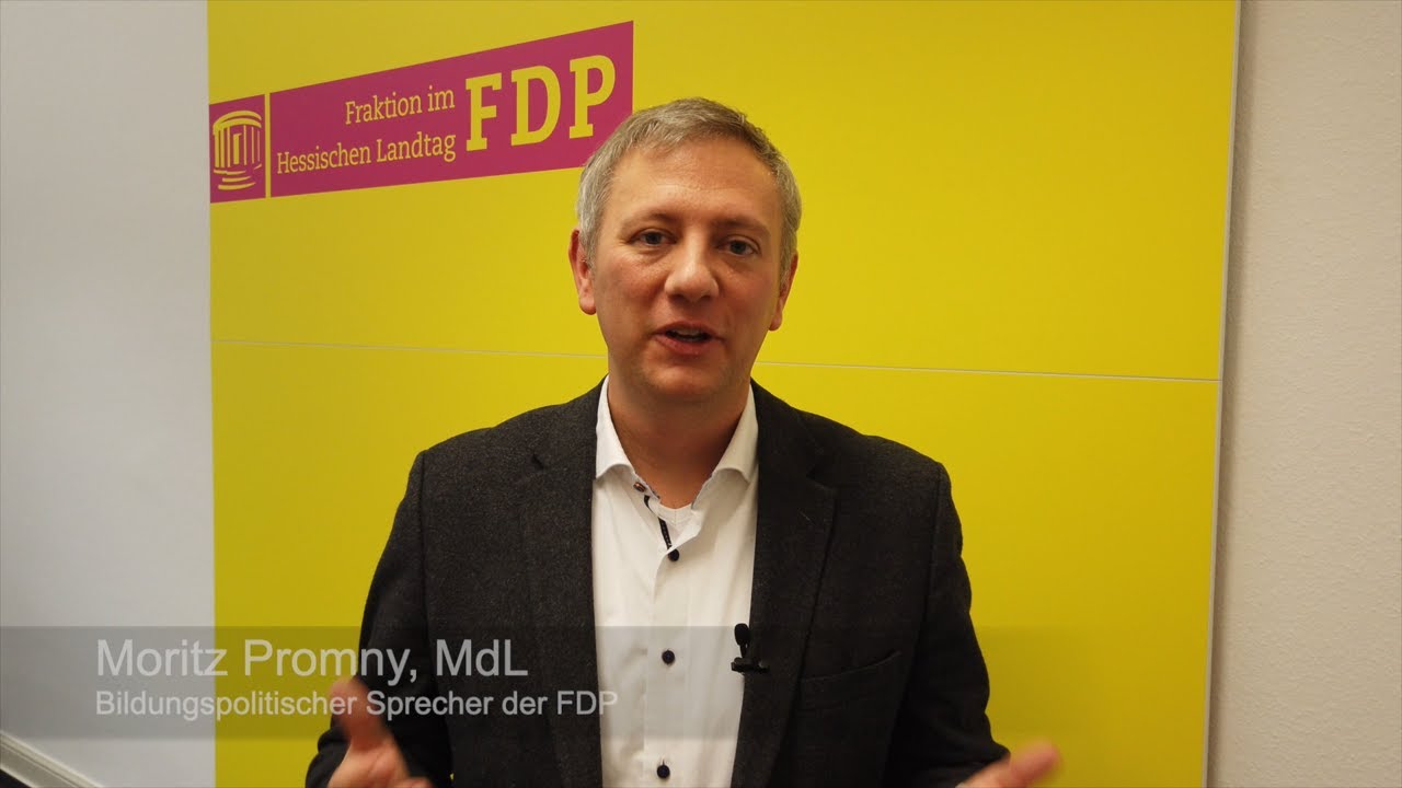 Interview Moritz Promny (FDP) zur Ersatzschulfinanzierung in Hessen