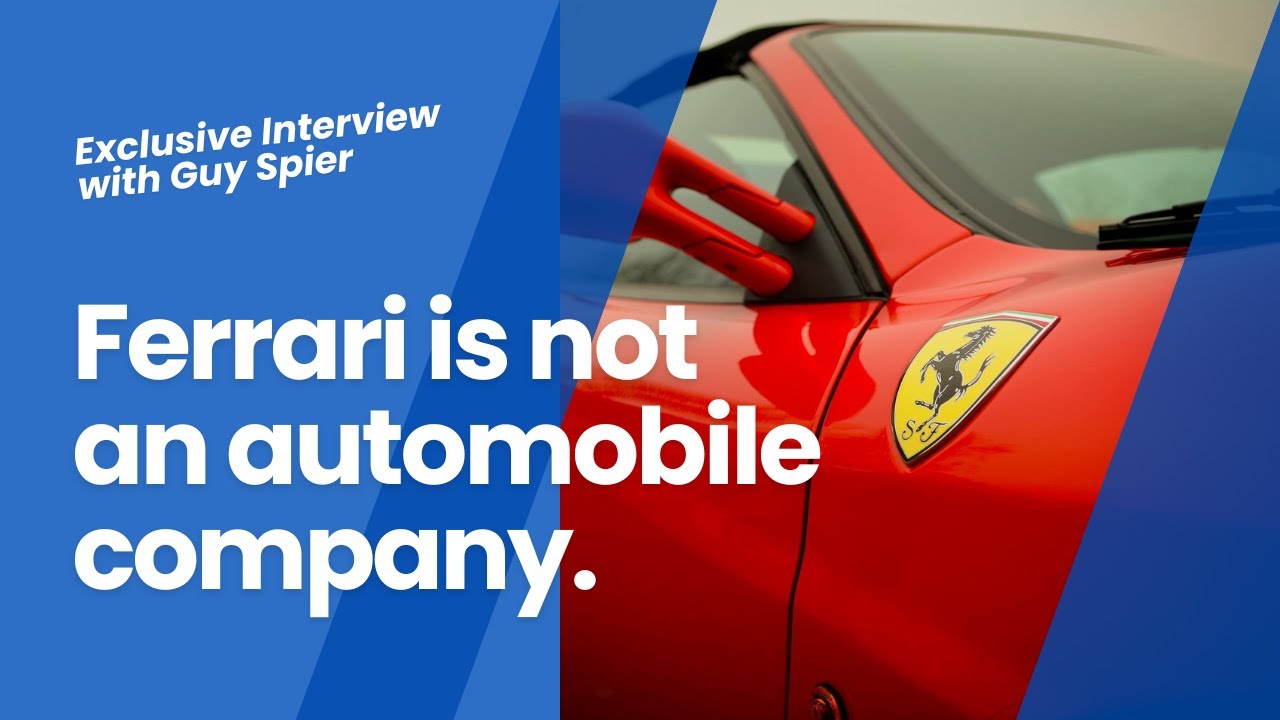 Guy Spier: Ferrari is not an automobile company