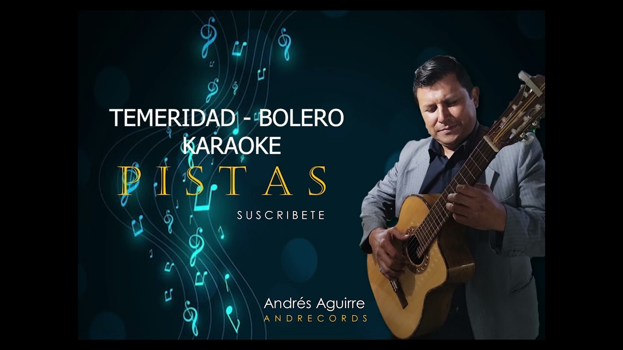 TEMERIDAD - KARAOKE
