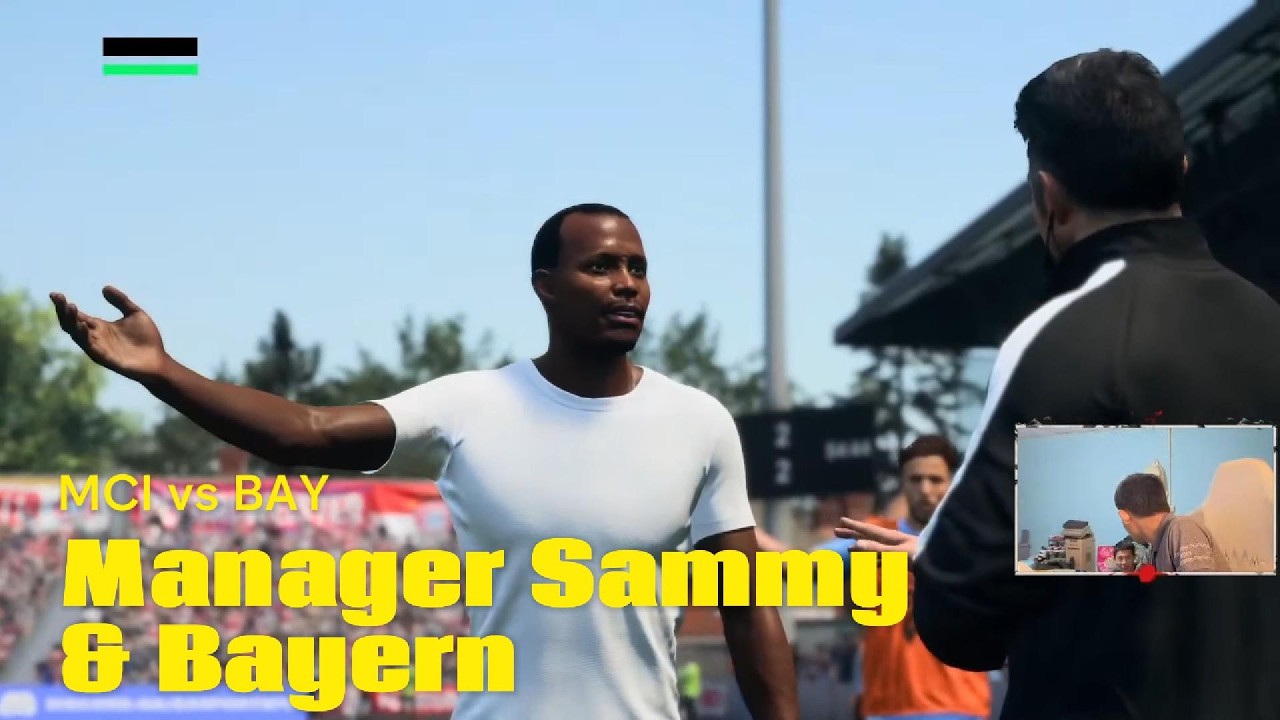 နည်းပြကြီး Sammy နှင့် Bayern အကြိတ်အနယ်ပွဲ #iamsammy #fc26