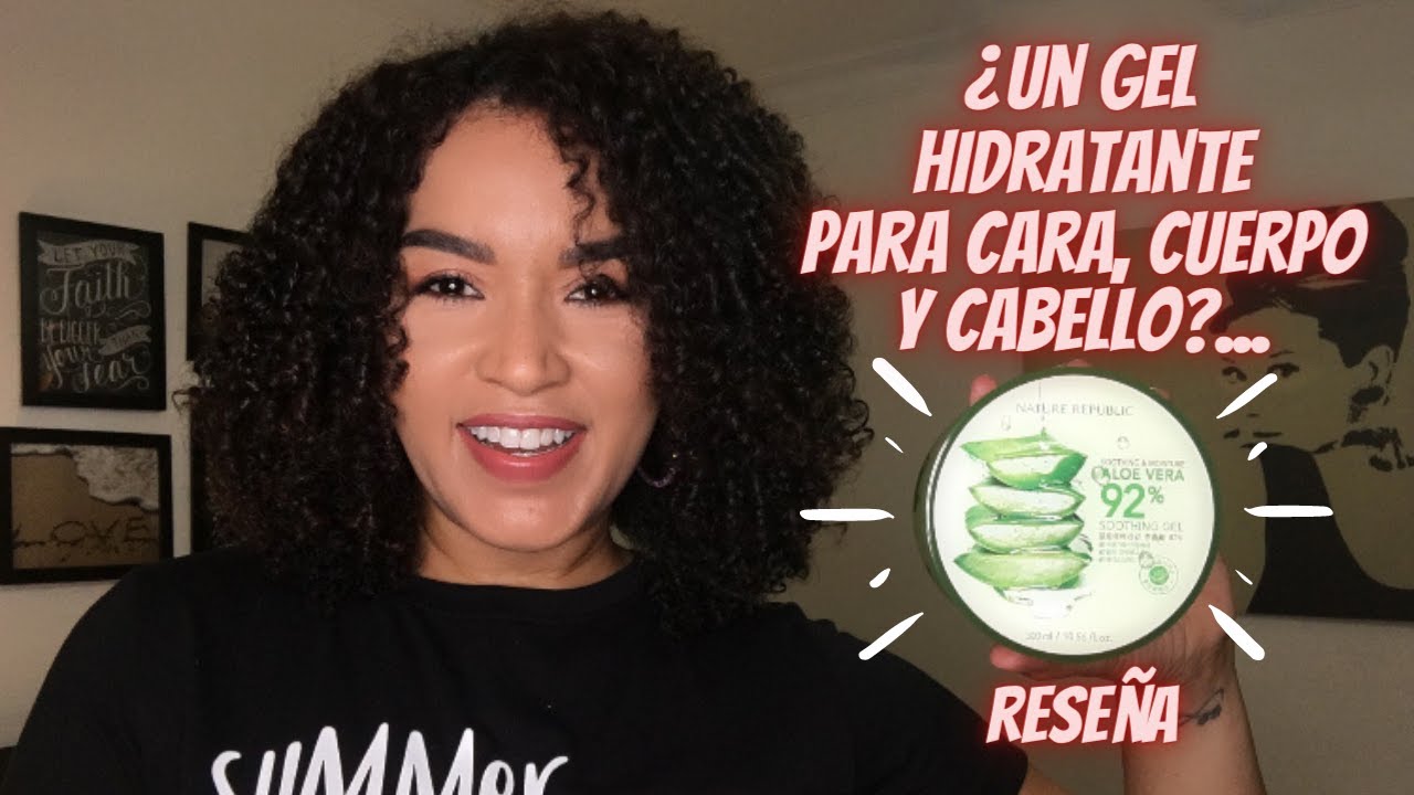 ¿!!Un Gel Hidratante Para Rostro, Cuerpo y CABELLO?!! - RESEÑA GEL ALOE VERA 92% 
