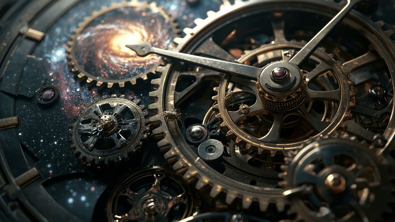 Celestial Clockwork 🕰️ 2 Hour Cosmic Gear Ambience  Steampunk Metaphysics Soundscape  God Machine