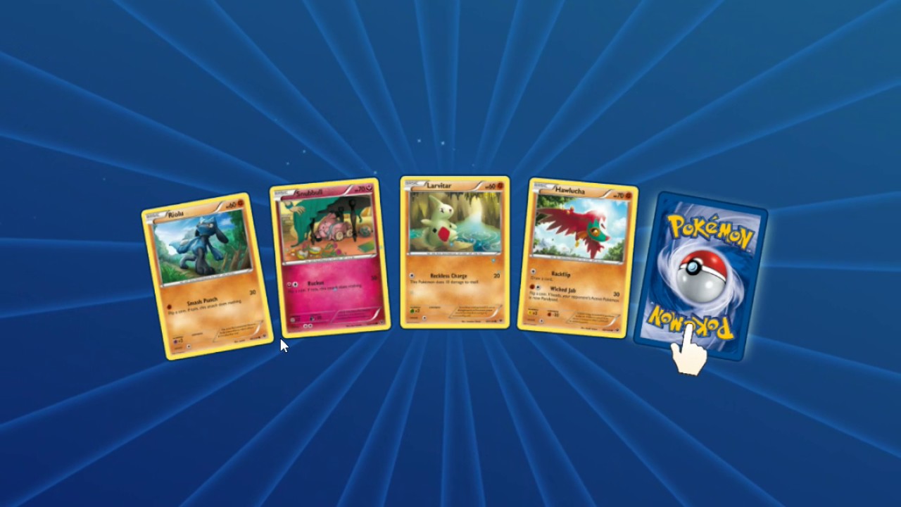 Abertura de Pacotes - Pok&eacute;mon TCG pack opening.