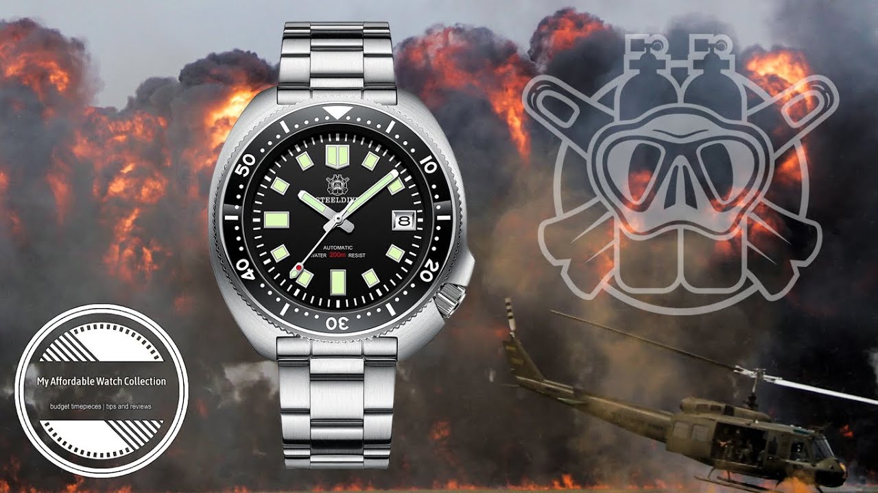 Steeldive SD1970 [Review]: Stainless Steel, Sapphire Crystal, NH35, 200M - Under $90!