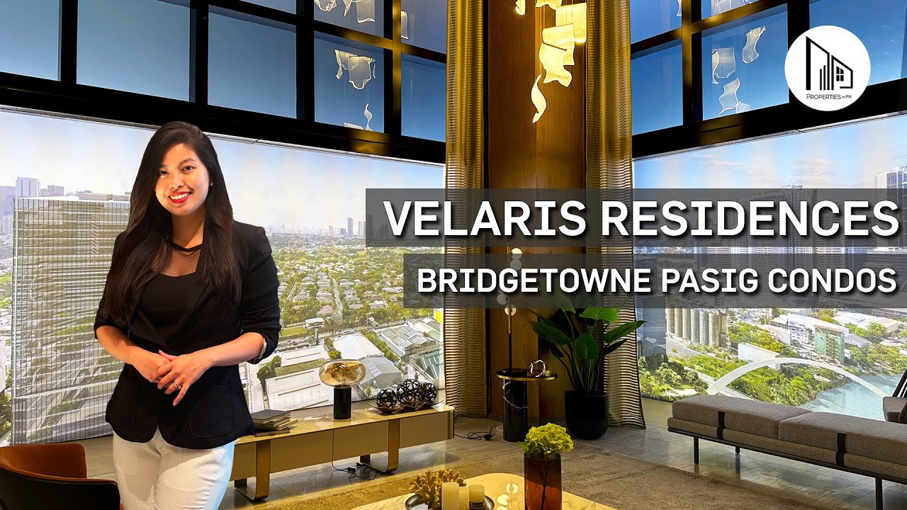 Luxury 4 Bedroom and Showroom Tour - Pre-Selling Units in Velaris Residences Bridgetowne Pasig City