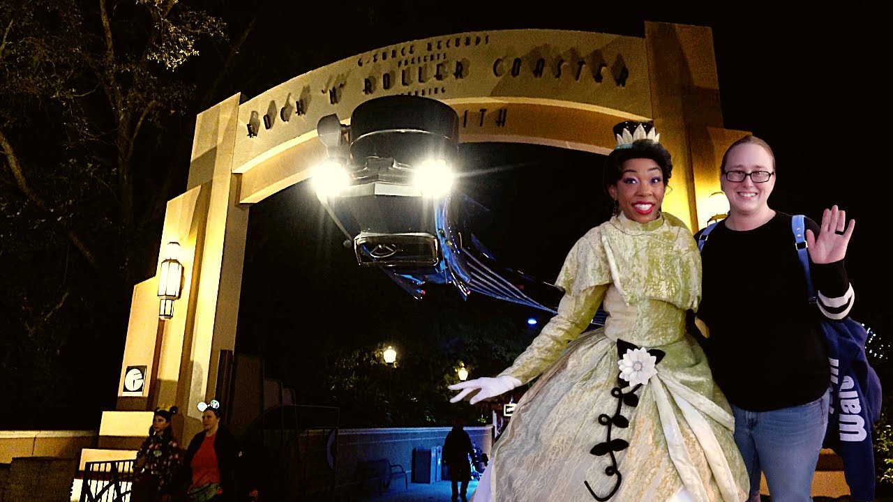 Her First Time Meeting Tiana & Riding Rockin' Rollercoaster! | Sunday Funday!