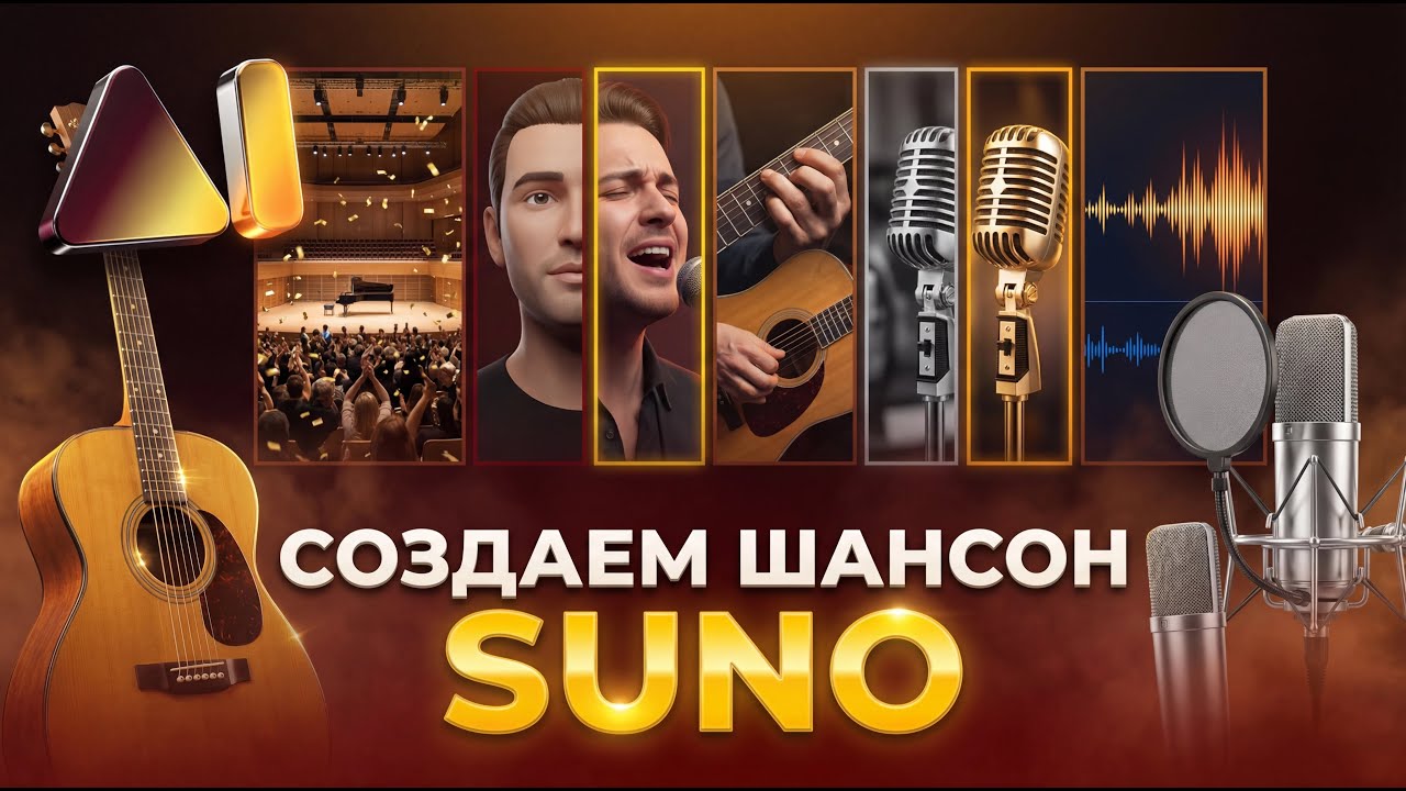 Создаём песню в стиле шансон в Suno