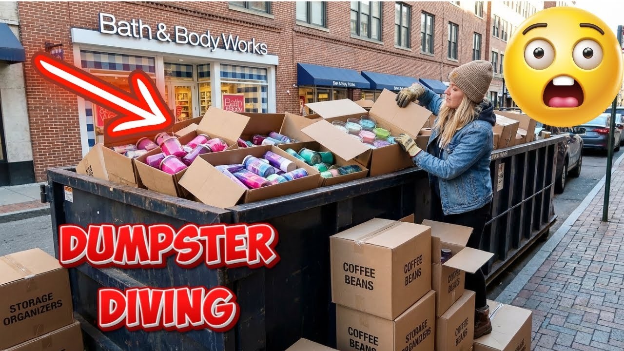 FREAKIN NUTS!!  ~~DUMPSTER DIVING~~ I WENT DIVING AT  MAJOR DEPT STORES