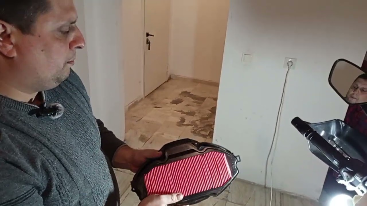 Honda nc700x hava filtresi değişimi (2012-2015 model için) air filter change