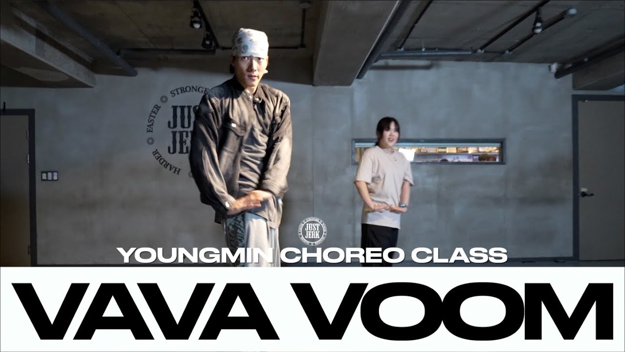 YOUNGMIN CHOREO CLASS | Vava Voom - Material Golde | @Justjerkacademy