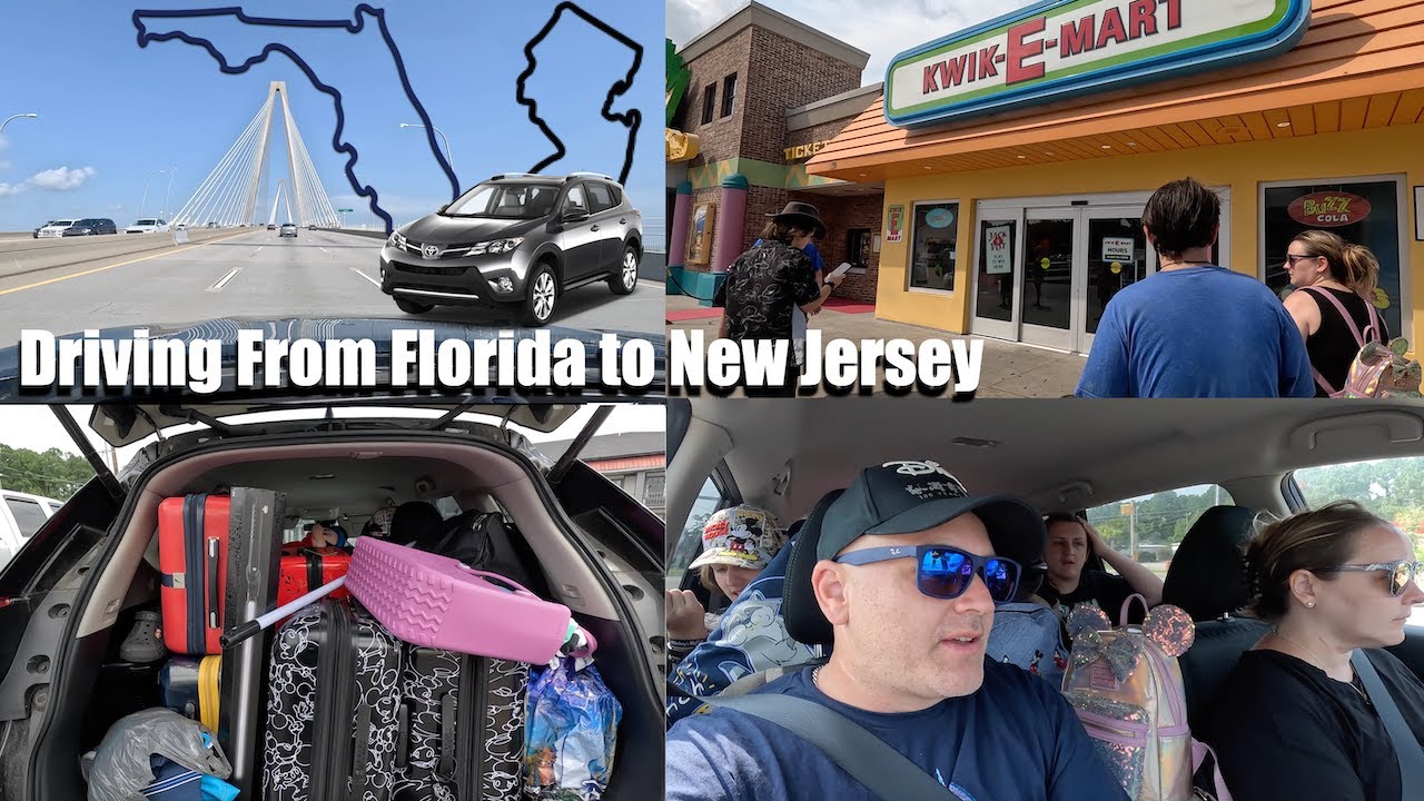 Driving Florida to NJ Vlog We Stopped in Myrtle Beach and got home 12 hours later!