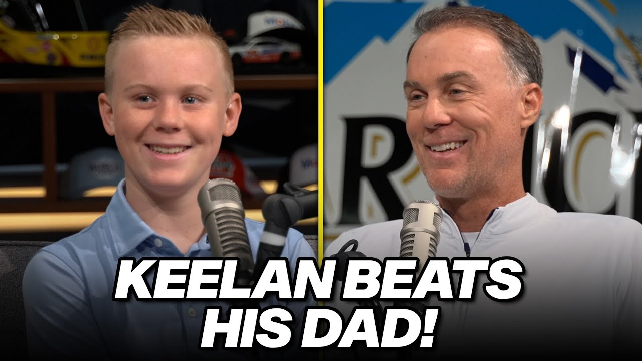 How Keelan Beat His Dad: The Harvicks Open Up on Their First Duel
