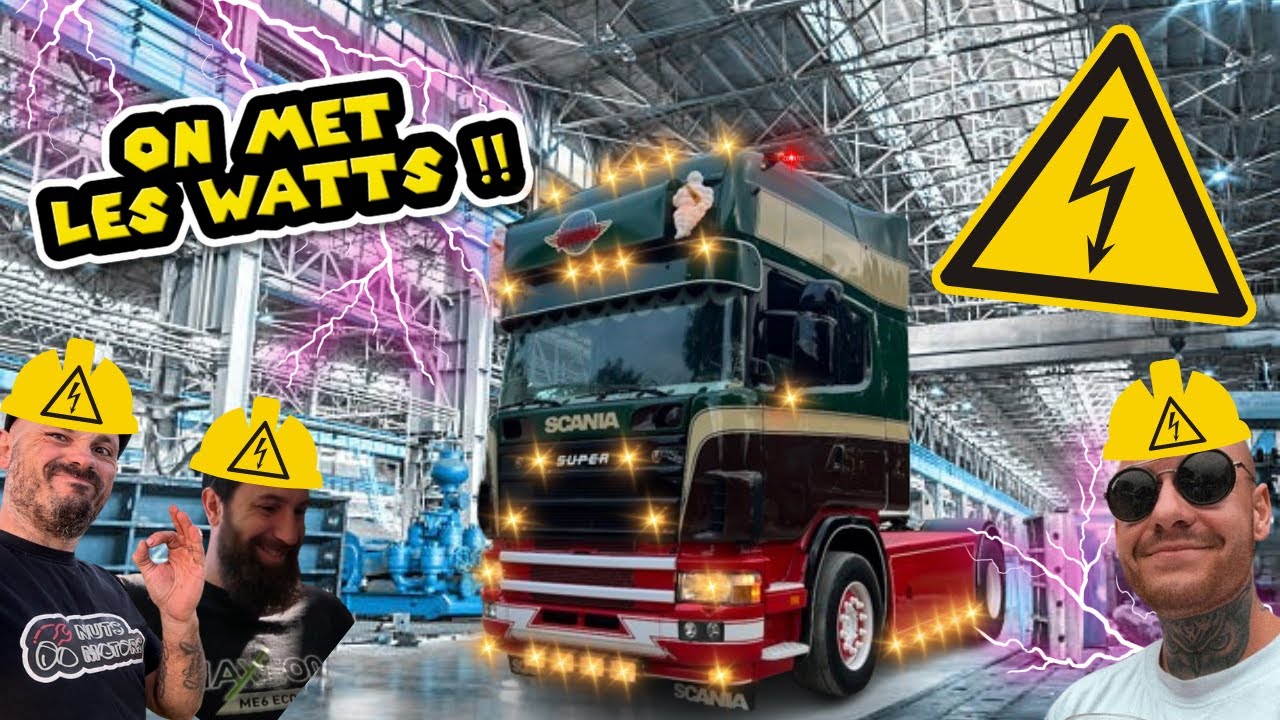 LA PASSION DU CUIVRE !!!  BRANCHEMENT TUNING SCANIA !! [TUTO]
