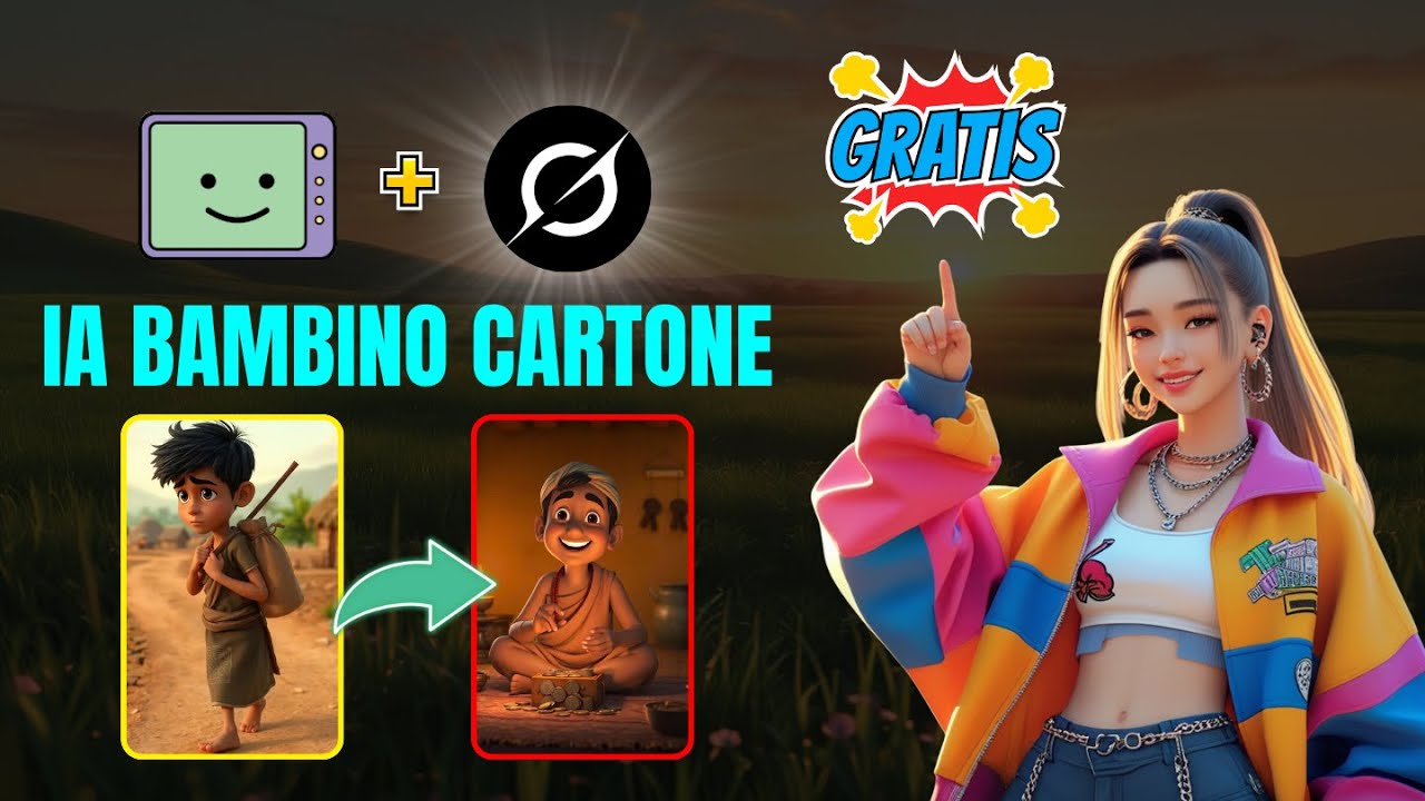 Come Creare Video di Cartoni Animati Virali per Bambini con Animazione IA | 100% Gratis e ILLIMITATO