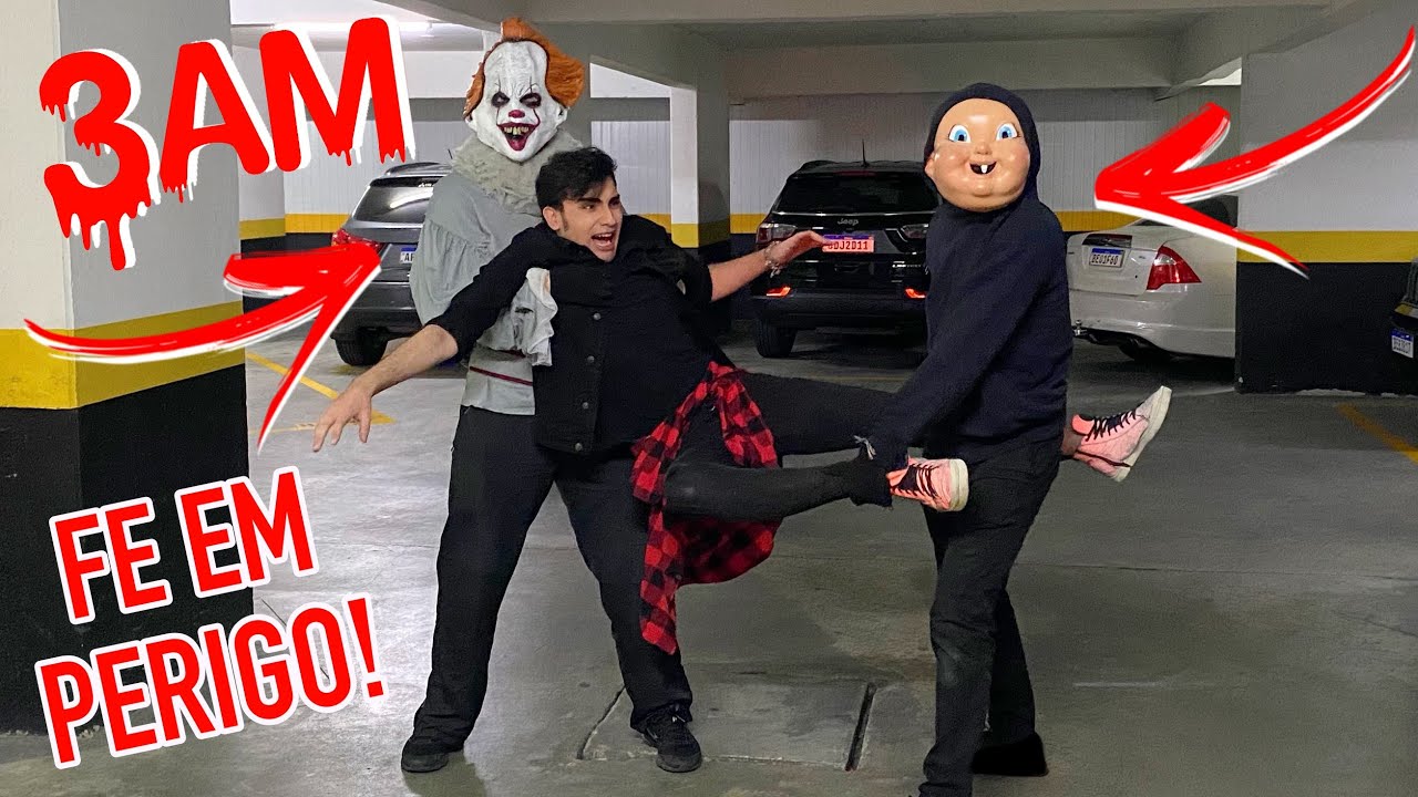 O BAD BABY VOLTOU E SEQUESTROU O FELIPE AS 3:00 HORAS DA MANHA E TROUXE O IT A COISA ! FE EM PERIGO