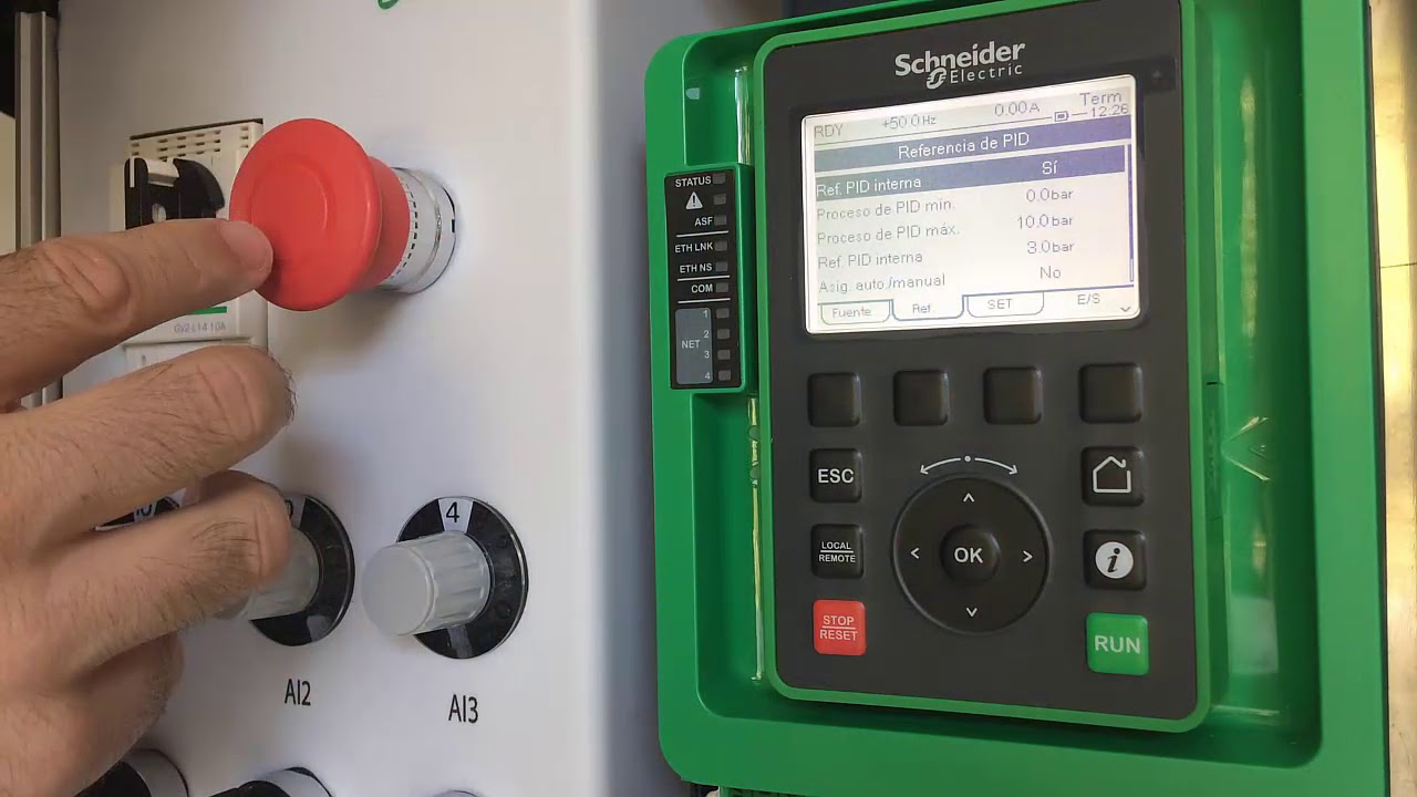 Configuración de la función dormir/despertar en un ATVProcess - Schneider Electric