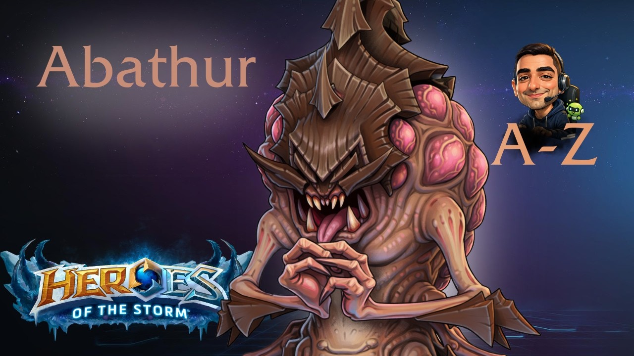 Heroes of the Storm de A-Z - ABATHUR GAMEPLAY #01 (PESOU??)