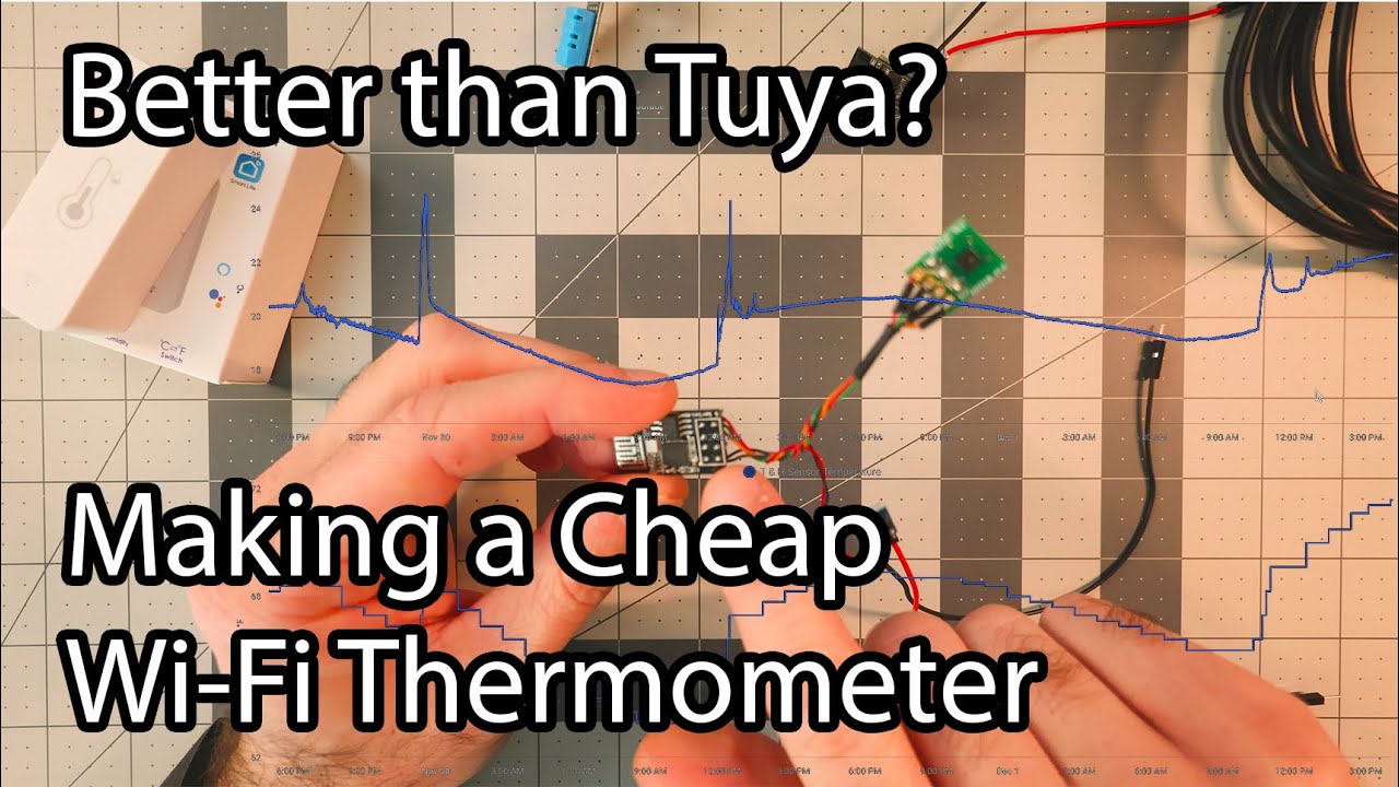 Making a Cheap Wi-Fi Thermometer for Home Automation