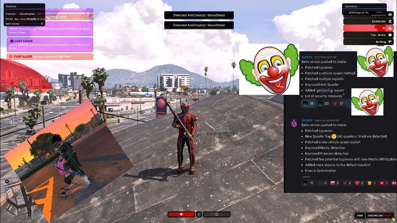 [HVH] WaveShield Anticheat LOST AGAIN 🤡 VANITY TOO STRONG
