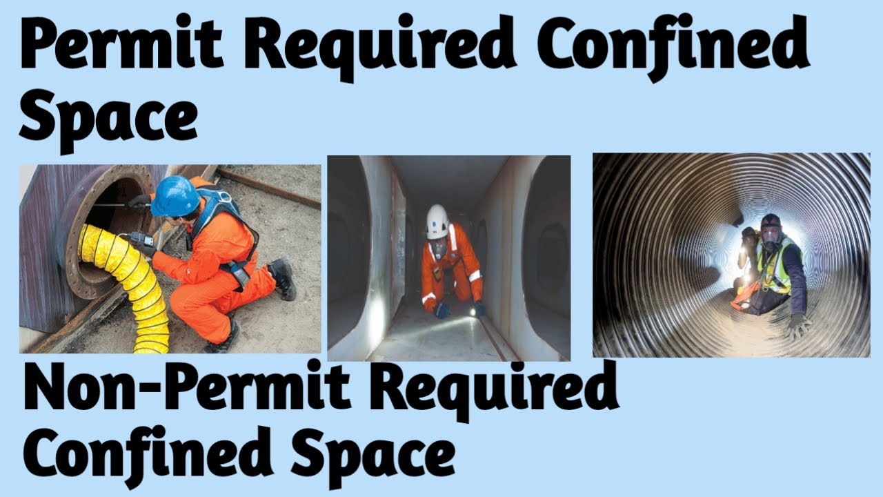 Permit Required Confined Space | Non-Permit required Confined Space |EHS STUDY POINT BY SK |