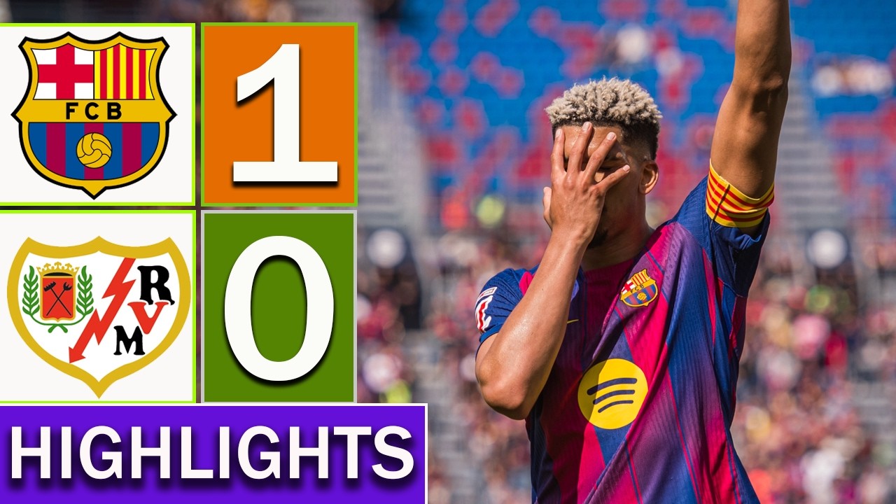 Barcelona vs Rayo Vallecano 1-0 &ndash; skr&oacute;t i wszystkie gole 2026 HD