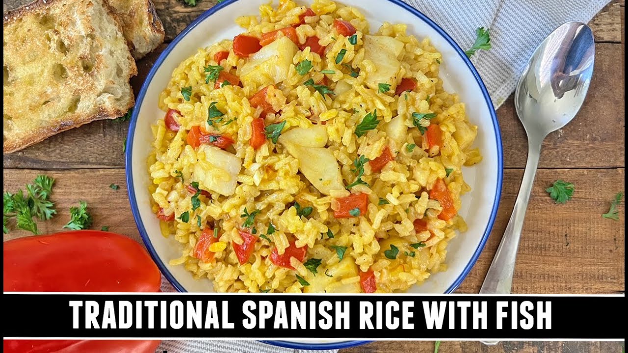 Classic Spanish Arroz con Bacalao | Traditional Spanish Rice with Fish