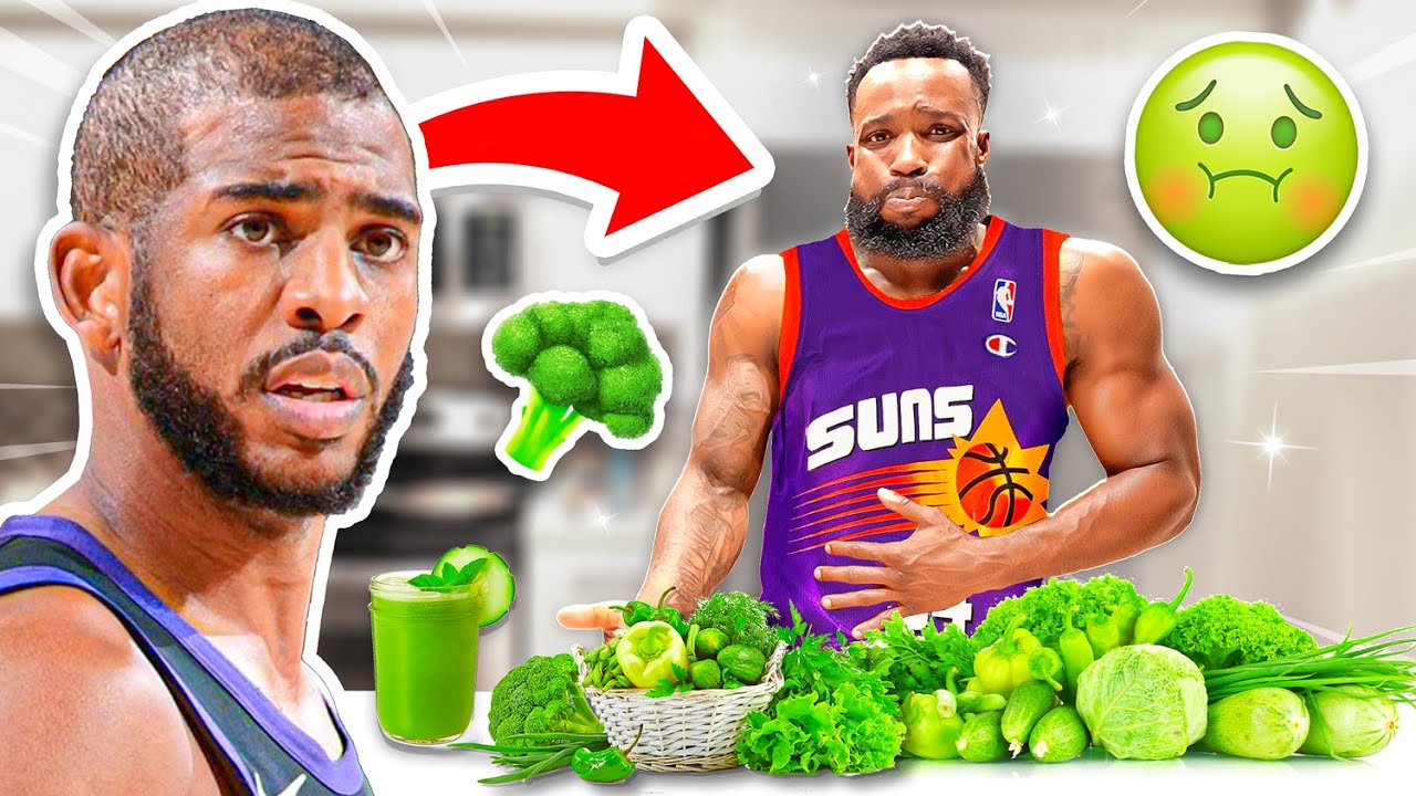 Eating Phoenix Suns Chris Paul's Plant Based Diet & Workout For 24 Hours!