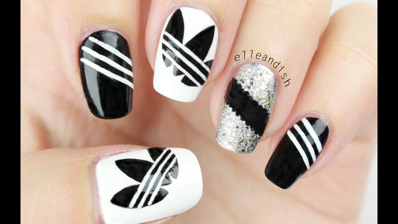 ★ ADIDAS NAILS (Freehand) ★
