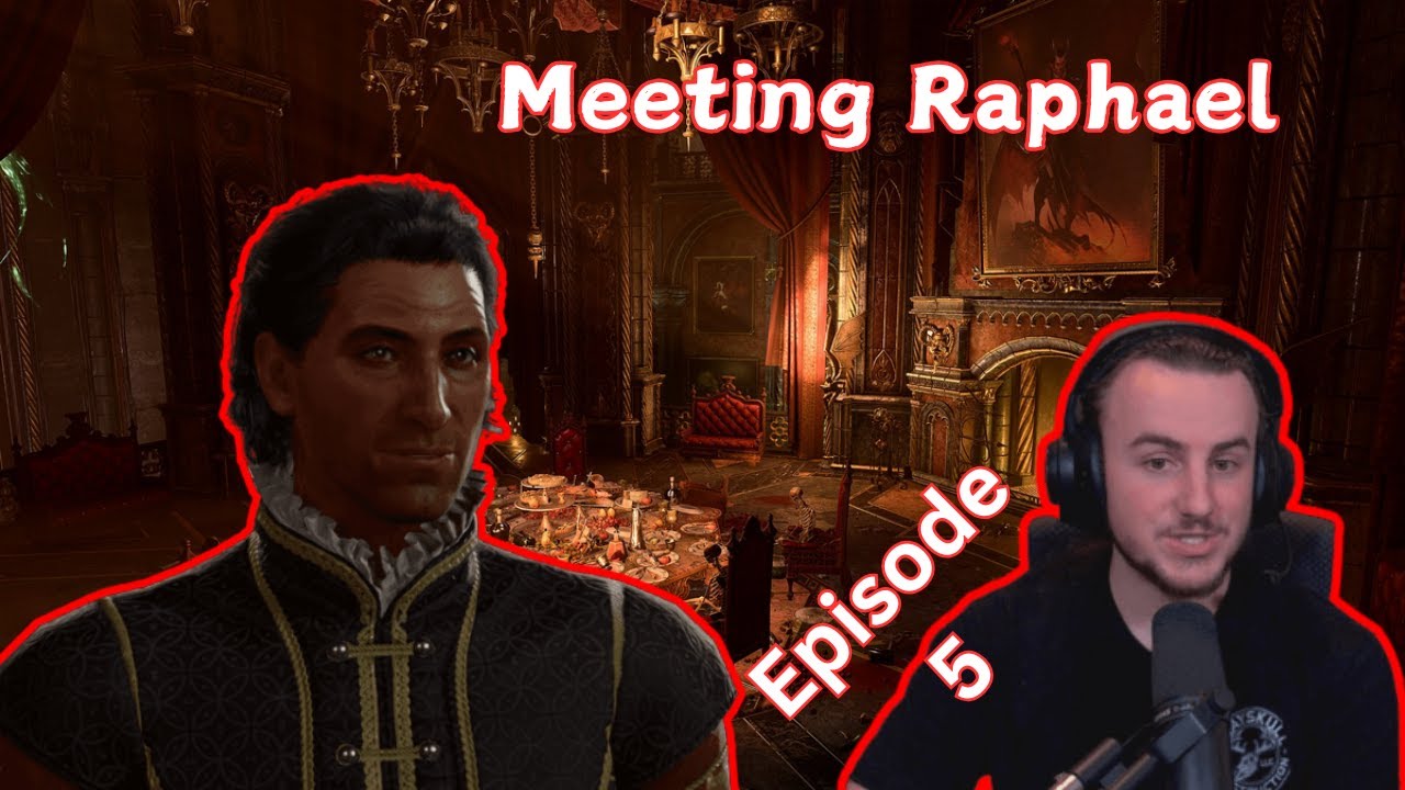 Baldur's Gate 3: Meeting Raphael - Drow Bard Blind Playthrough | (Part 5)
