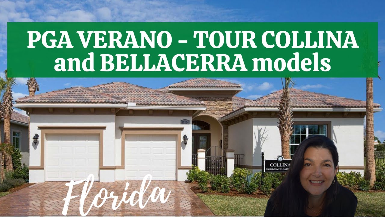 NEW CONSTRUCTION IN FLORIDA - PGA VERANO - COLLINA and BELLACERRA MODELS call local Realtor for appt