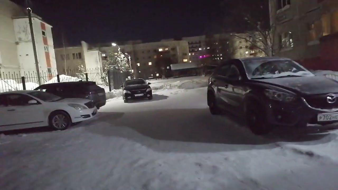 Вечерняя дорога домой...