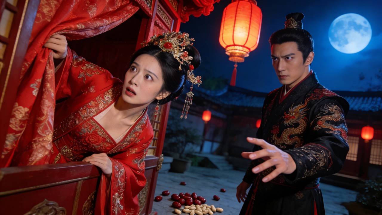 她穿成衝喜新娘，新婚夜出逃卻意外成了權謀王爺的「解藥」！王爺為保她命，竟連續7日以心頭血澆灌雪蓮，卻被惡毒女換藥害她身亡！七年後女兒一個舉動，讓這位帝王后悔一生！#古裝 #穿越 #虐戀 #短劇