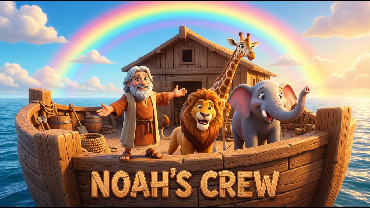 Bible BOP Kids Music | Noah's Crew | Bible Song for Kids | Sunday School Songs | LIKE & SUB!