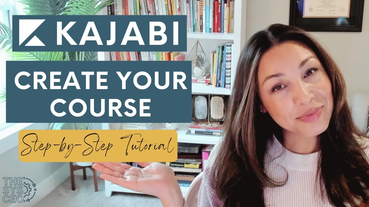 Build Your DREAM Kajabi Course Today! Step-by-Step Tutorial