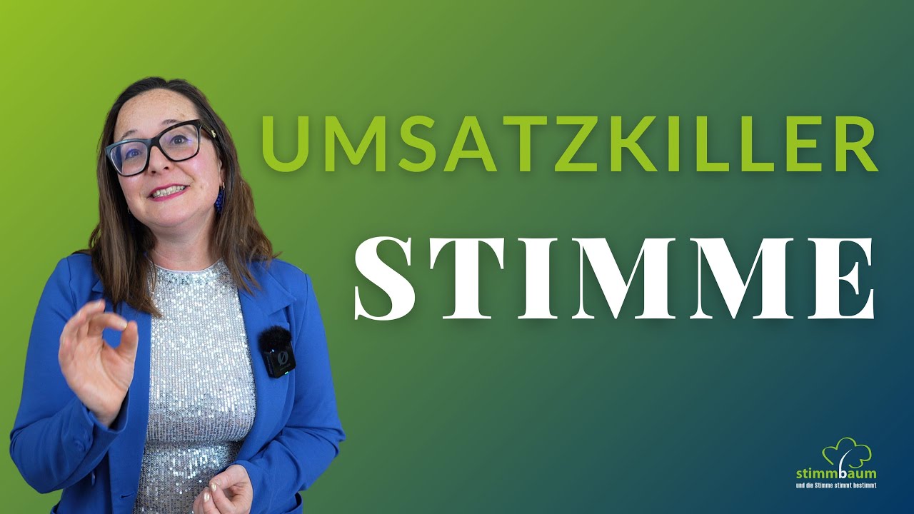 Umsatzkiller Stimme - Warum gute Inhalte trotzdem nicht verkaufen.