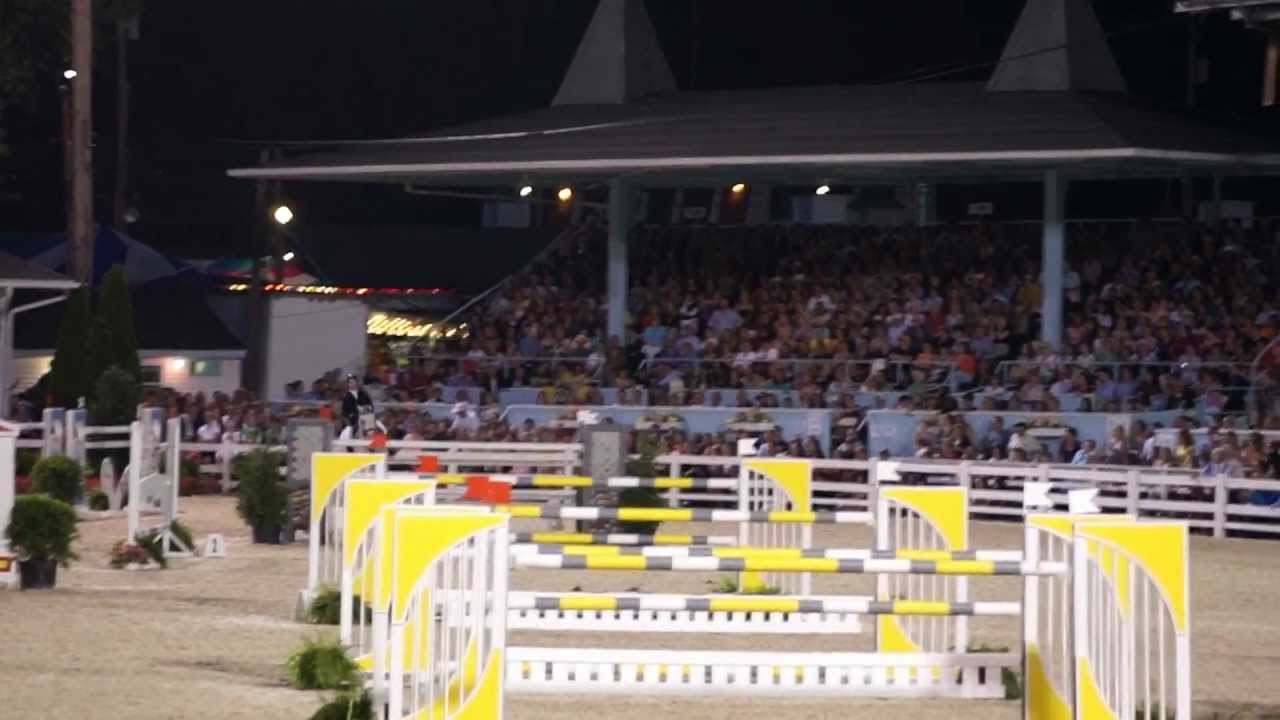 Antares F at the Devon Horse Show grand prix 2012